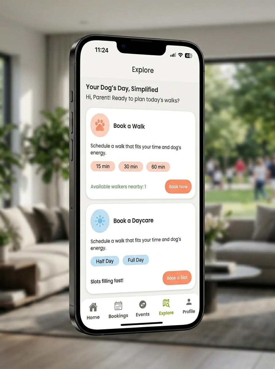 Piks Daily mobile app interface preview